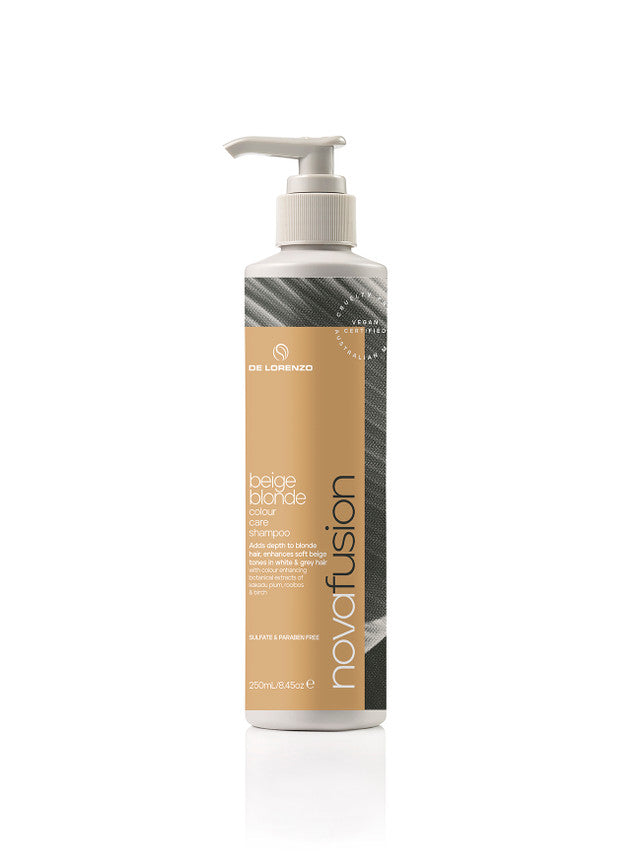 De Lorenzo Novafusion Colour Care Beige Blonde Shampoo – 200ml