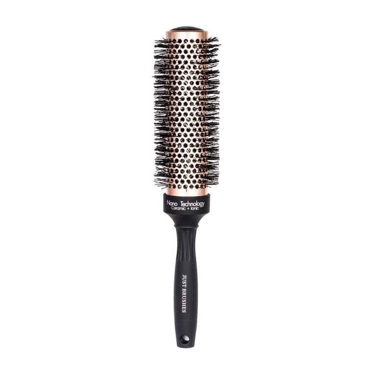 Just Brushes Rosegold Ceramic Nano Extra Long Barrel – Size 32