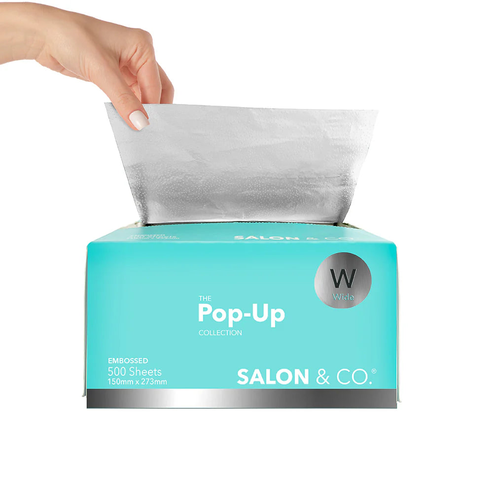 SALON & CO Pop-Up Foil Wide 500 Sheets