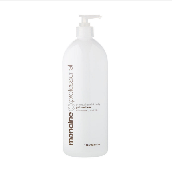 Mancine Professional Prewax Hand & Body Gel Sanitiser 1L
