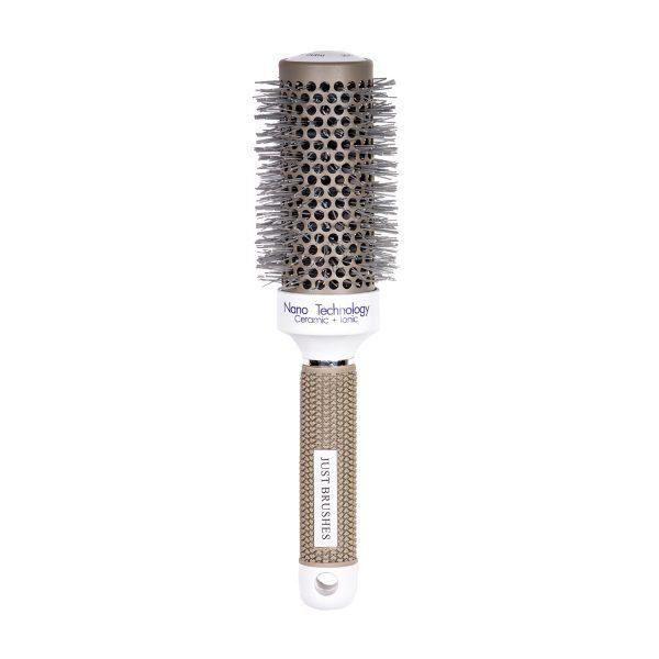 Just Brushes White 45 Ceramic Nano Tech Rubber Grip Brush