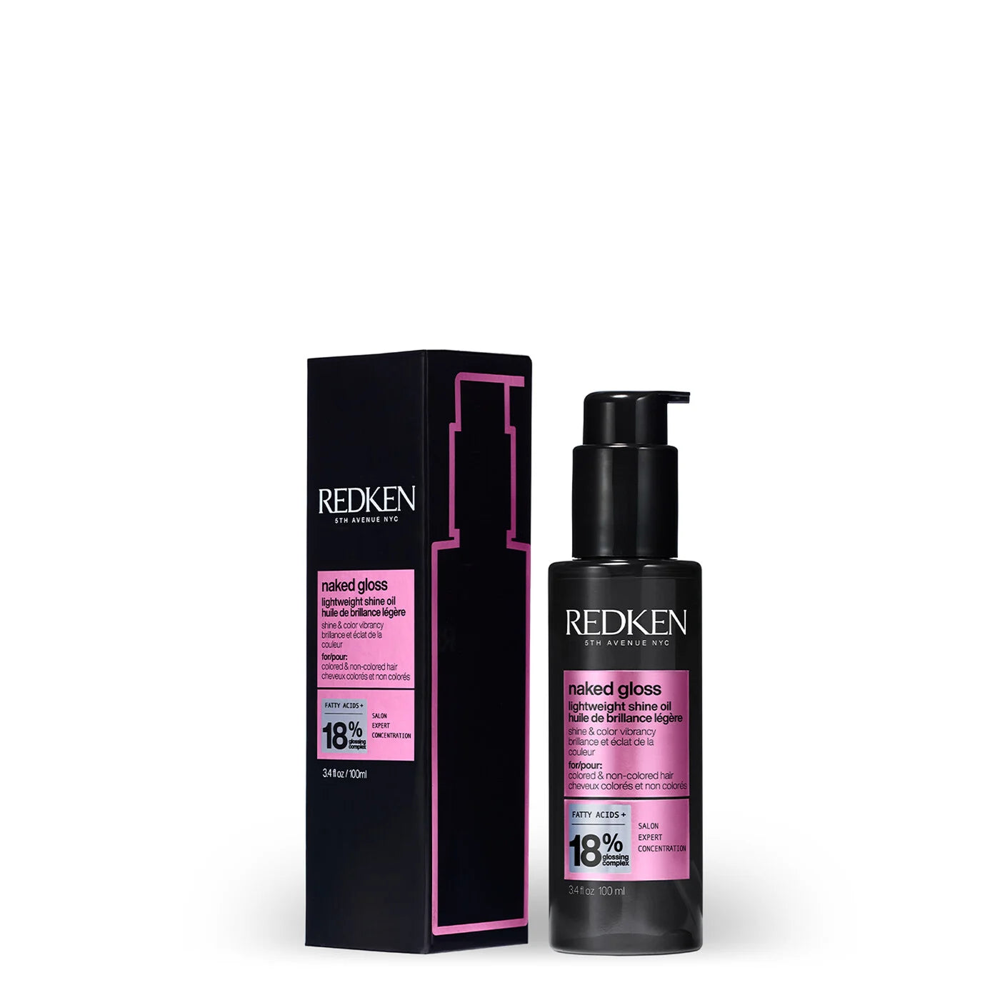 Redken Naked Gloss Lightweight Shine Oil 100ml