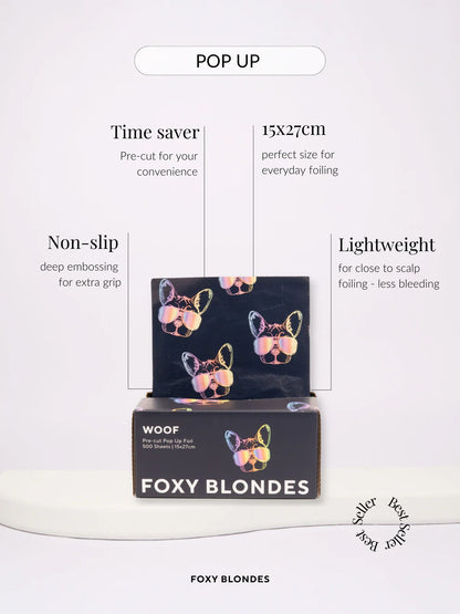 Foxy Blondes Woof - Pop Up