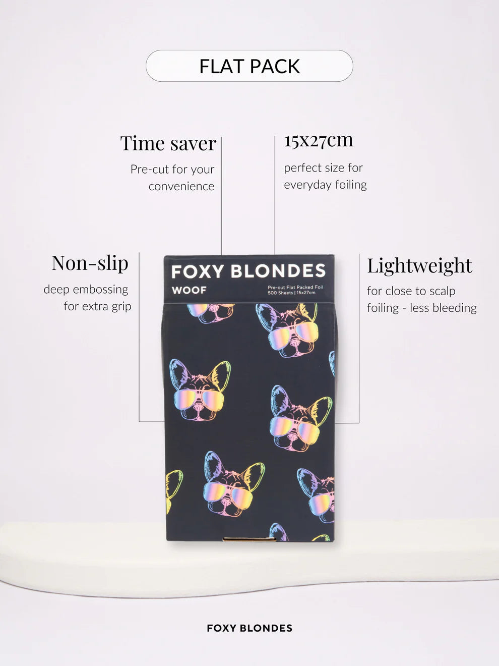 Foxy Blondes WOOF - Flat Pack
