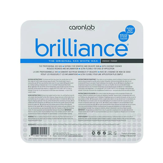 CARONLAB Brilliance Hard Wax Tray 500g