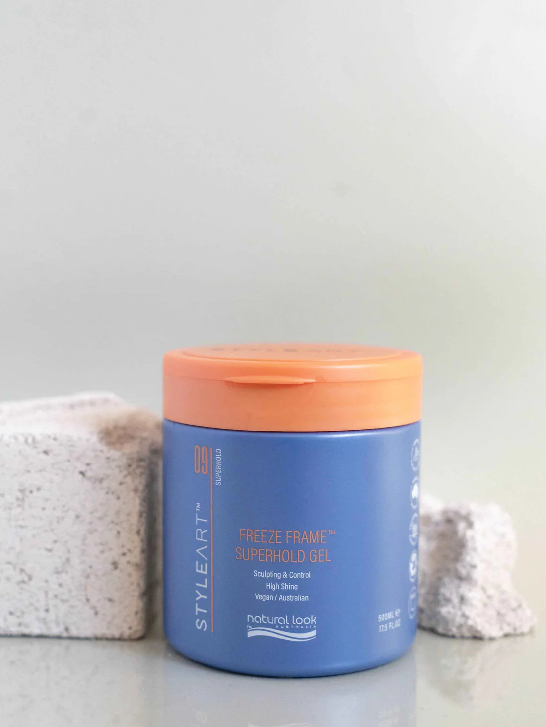 Natural Look ATV Freeze Frame Superhold Styling Gel 500g