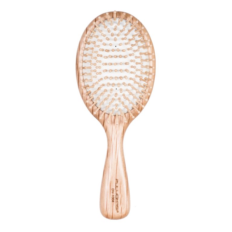 Just Brushes Round Wooden Paddle