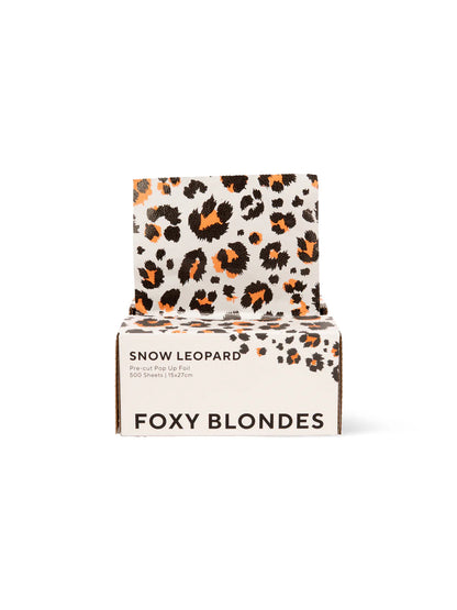 Foxy Blonde Snow Leopard - Pop Up