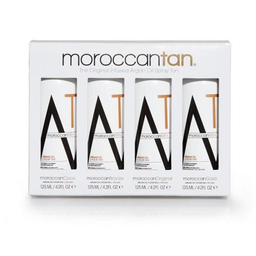
	MoroccanTan The Original Argan Oil Spray Tan Sample Kit 4 X 125ml