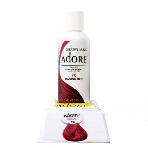 
	Adore Semi Permanent Hair Colour #70 Raging Red 118ml