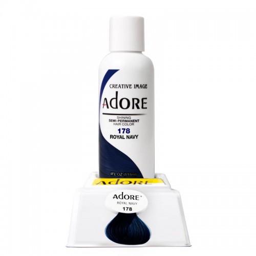 
	Adore Semi Permanent Hair Colour #178 Rotal Navy 118ml