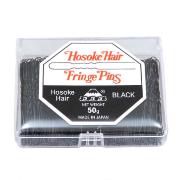 
555 Hosoke Hair Fringe Pins Black 50g