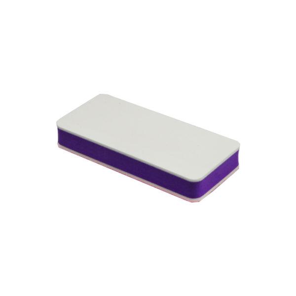 
SW Nail Buffer White Purple Square