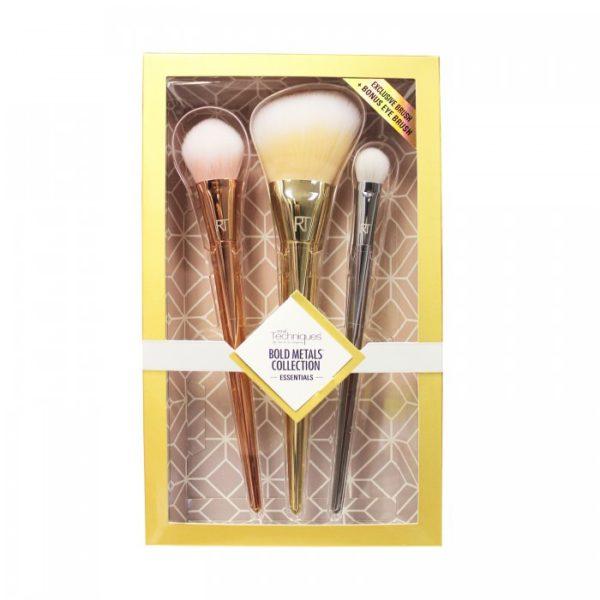 
	Real Techniques Bold Metals Holiday Collection Brush Set