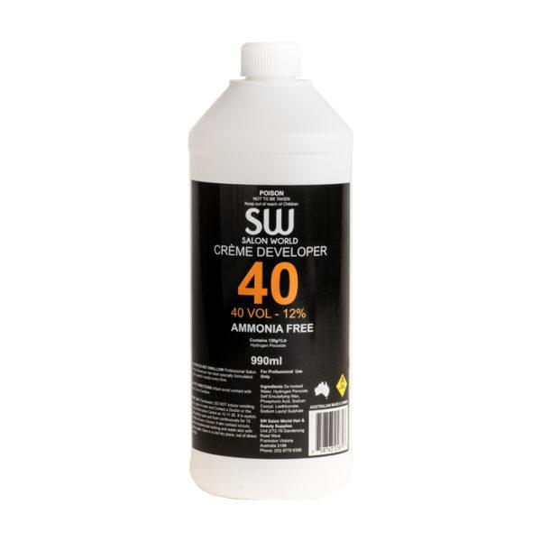 
	Salon World Creme Peroxide 40Vol 990ml