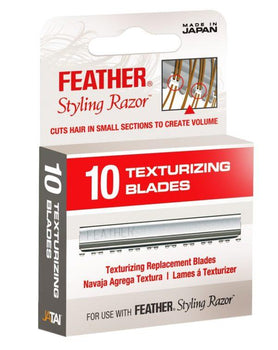 
Feather Texturizing Razor Blades 10 Pack