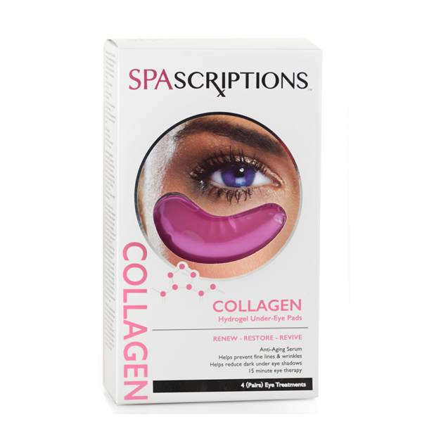 
	SpaScriptions Hydrogel Under Eye Mask – Collagen 4pc