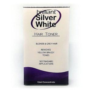 
	Brilliant Silver White Hair Toner 15ml
