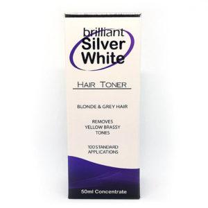 
	Brilliant Silver White Hair Toner 50ml